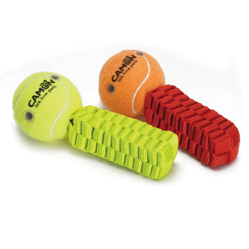 Balle de tennis pour chien lumineuse et sonore