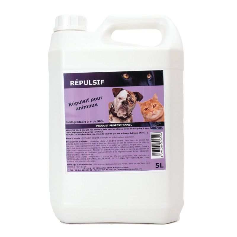 Répulsif pour animaux 5 litres