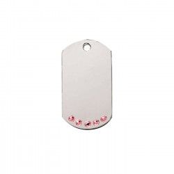 Médaille METAL strass