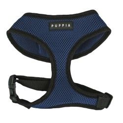 Harnais réglable chien SOFT marine - PUPPIA®