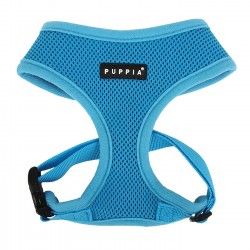 Harnais réglable chien SOFT bleu ciel - PUPPIA®