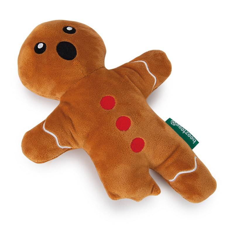 Peluche Mr Biscuit de Noël, jouet biscuit pour chien | Grossiste animalerie