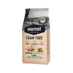 Croquettes OWNAT JUST GRAIN FREE - ADULTE CHICKEN