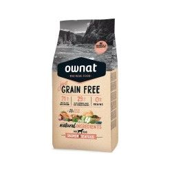 Croquettes OWNAT JUST GRAIN FREE - SALMON & SEAFOOD