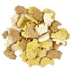 Sachet de biscuits Animaux 100% Végétal - 2,5 kg