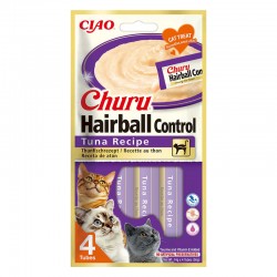 Friandises liquides en stick CHURU HAIRBALL CONTROL pour...