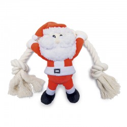 Peluche PÈRE NOËL avec corde