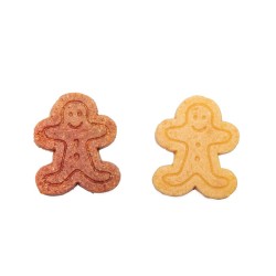 Biscuits bonhomme pour chien, boîte sapin de Noël 36 pièces 150 g | Grossiste animalerie