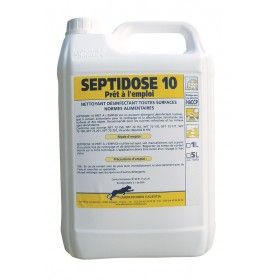 Désinfectant SEPTIDOSE 10 - 5 litres