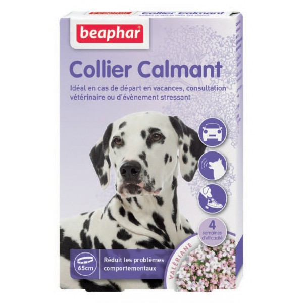 Collier calmant BEAPHAR pour chien