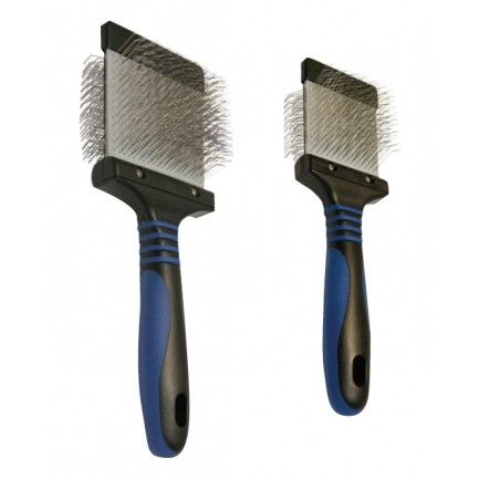 Brosse chien à tiges métalliques